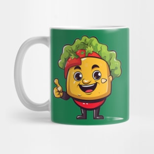 kawaii Taco T-Shirt cute potatofood funny Mug